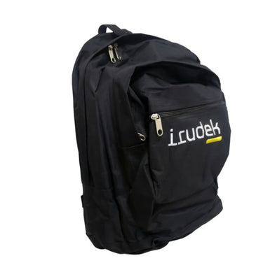 Zaino IRUDEK in nylon IRUBAG 2 per il trasporto di DPI. Dotato di 3 scomparti separati e chiusura con cerniera. 32x27x8 cm
